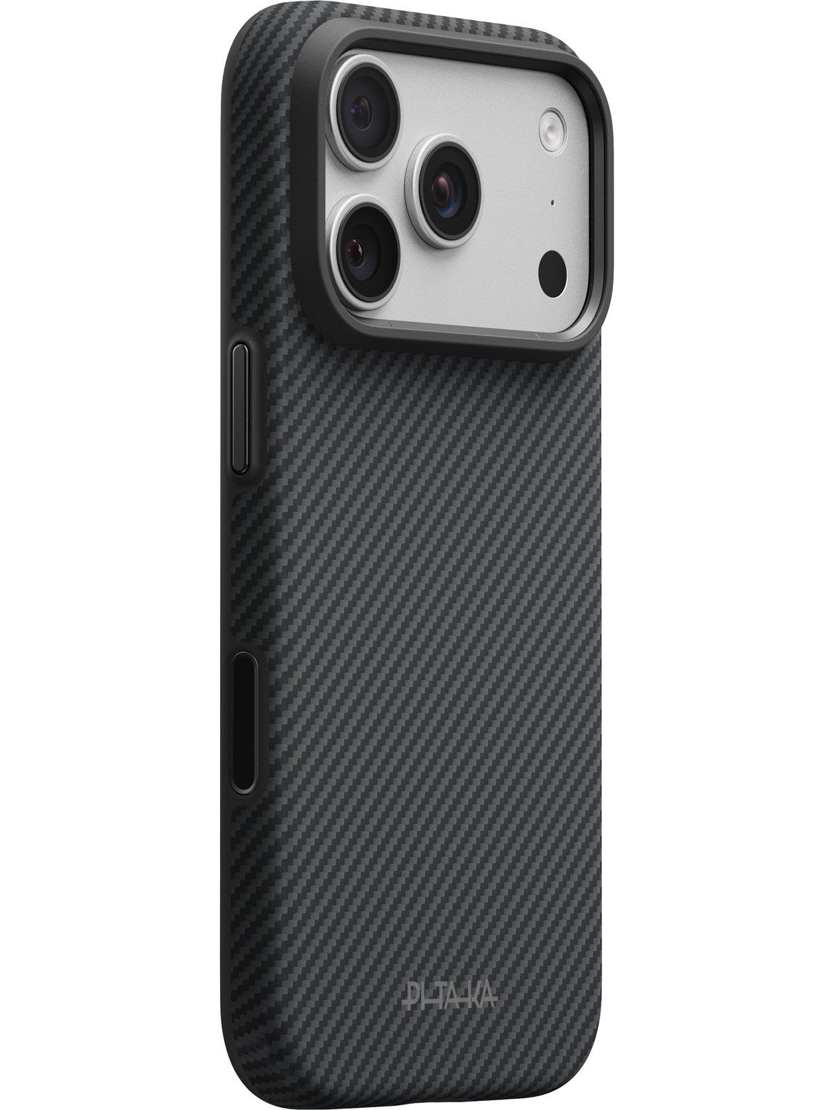 PITAKA Summa Case - Black/Grey Twill - iPhone 18 Pro/17 Pro