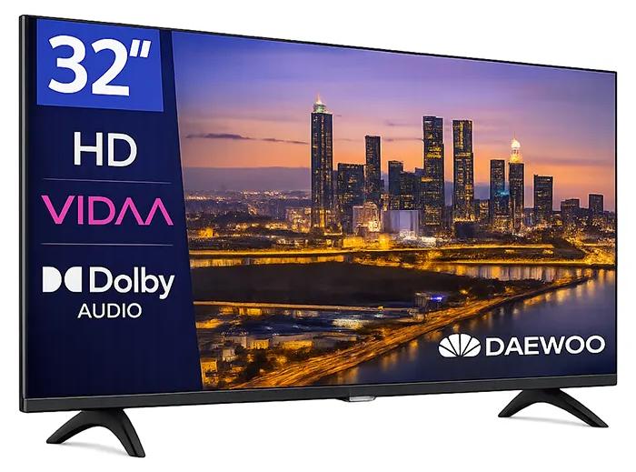 Daewoo 32VB56HV, 81,3 cm (32"), 1366 x 768 Pixel, LED, Smart-TV, WLAN, Schwarz