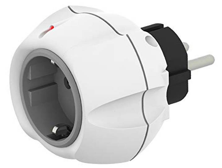 Ehmann 0460x0500 overspanningsbeveiliging tussenstekker wit
