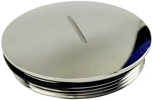 TRU COMPONENTS TC-11032980 SCPG48 Verschlussschraube mit O-Ring PG48 Messing (vernickelt) 1St.