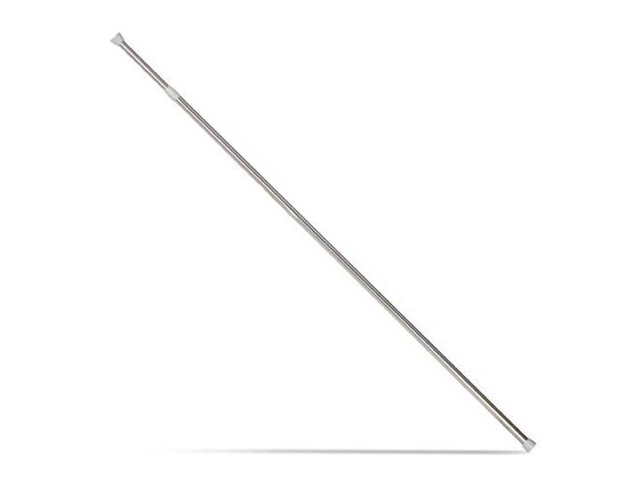 Relaxdays Barre Télescopique Tringle à Rideaux Douche Tige Encadrement Porte etc. Sans Perçage Inox\, 150-280 cm