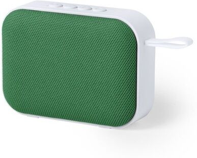Haut-parleur Bluetooth personnalisé Kafin polyester vert