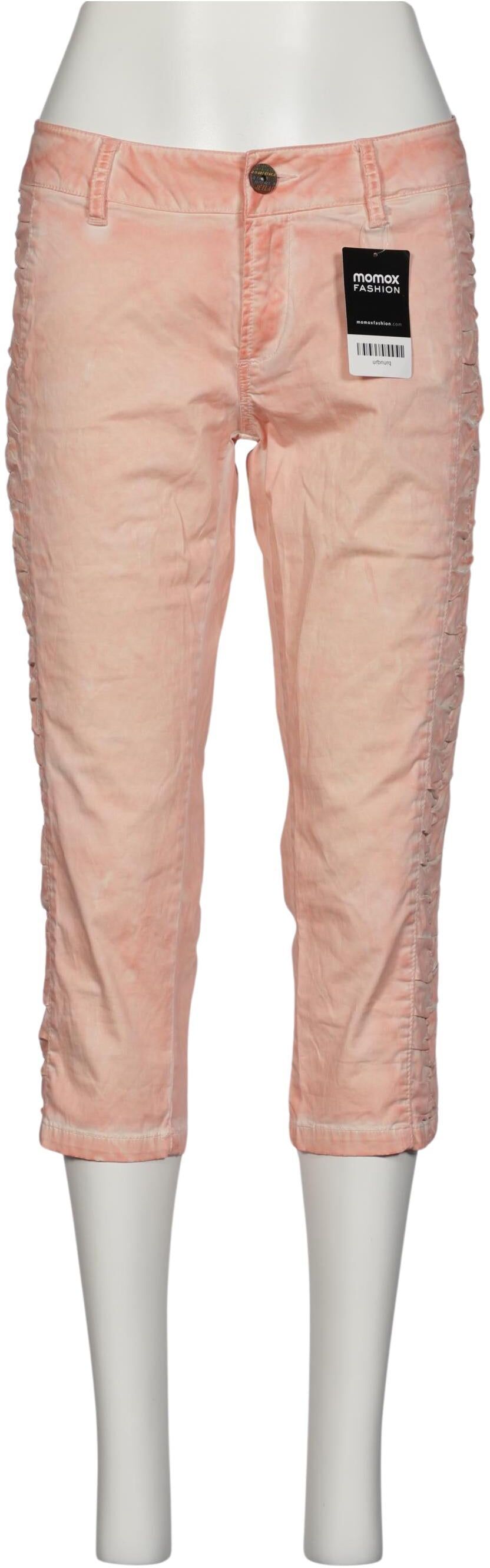 Jet Lag Damen Stoffhose, Pink, Gr. W27, Baumwolle / Elasthan - Second Hand