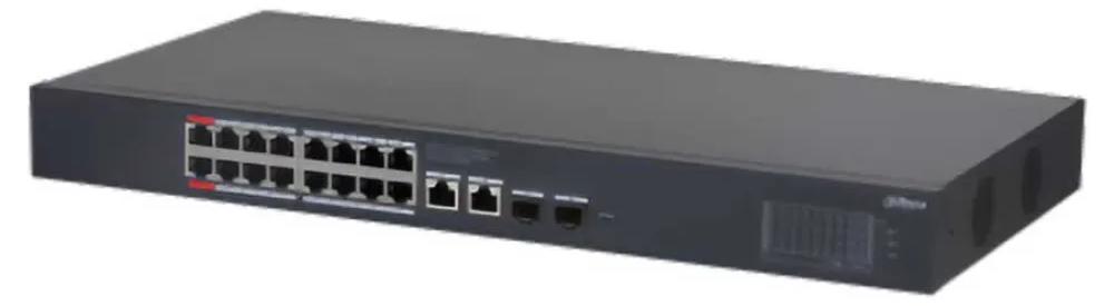 Dahua Technology CS4220-16GT-240, Managed, L2, Gigabit Ethernet (10/100/1000), Power over Ethernet (PoE), Rack-Einbau