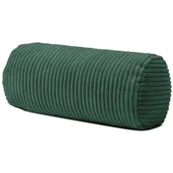 Fürstenhof Kissenrolle Kate 40 x 20 cm Polyester Blau, Grün Petrol