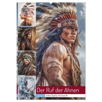 Der Ruf der Ahnen (Wandkalender 2027 DIN A2 hoch), CALVENDO Monatskalender