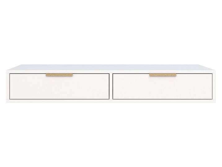 Selsey Vena - Coiffeuse à 2 tiroirs\, blanche\, 110 cm