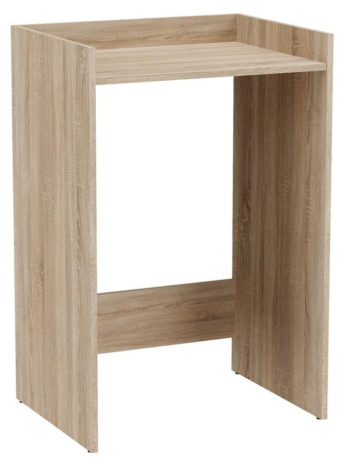 Wasmachinekast POLA NP SONOM met hout-effect voor de badkamer