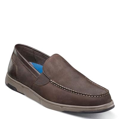Nunn Bush Luca Moc Toe Venetian - Mens 10 Brown Slip On Medium