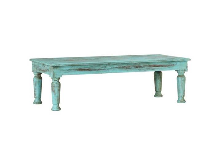 Table basse - ZERODIS - HB042 - Bois de récupération massif - 110x50x34 cm - Vintage