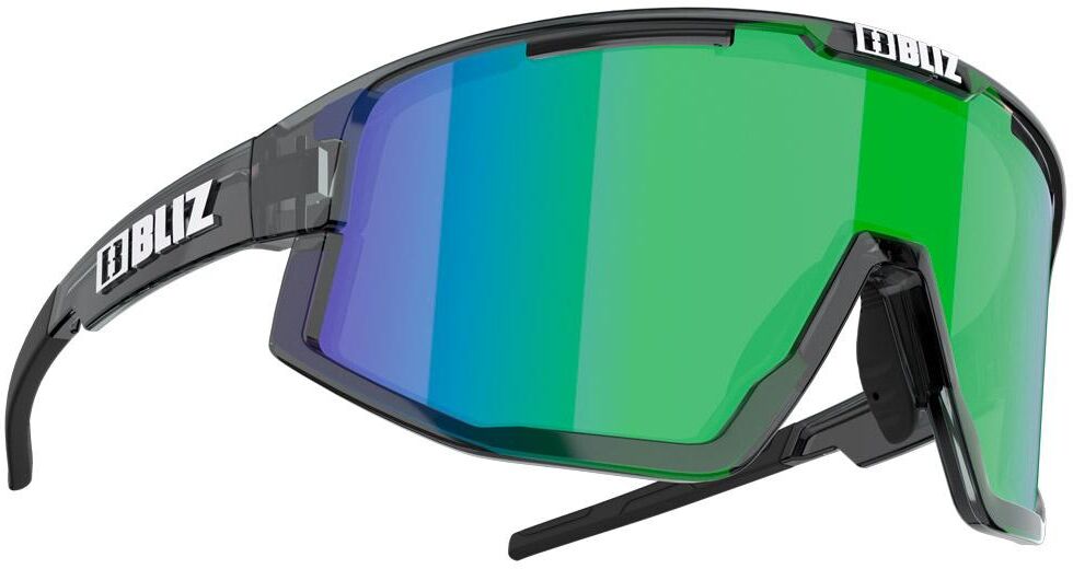 Bliz  - Fusion Small Transparent Black Brown Green Mirror - Lunettes de soleil