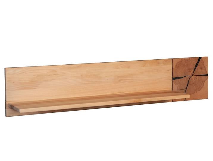 Wandboard 124cm 'Danzig II' Kernbuche massiv
