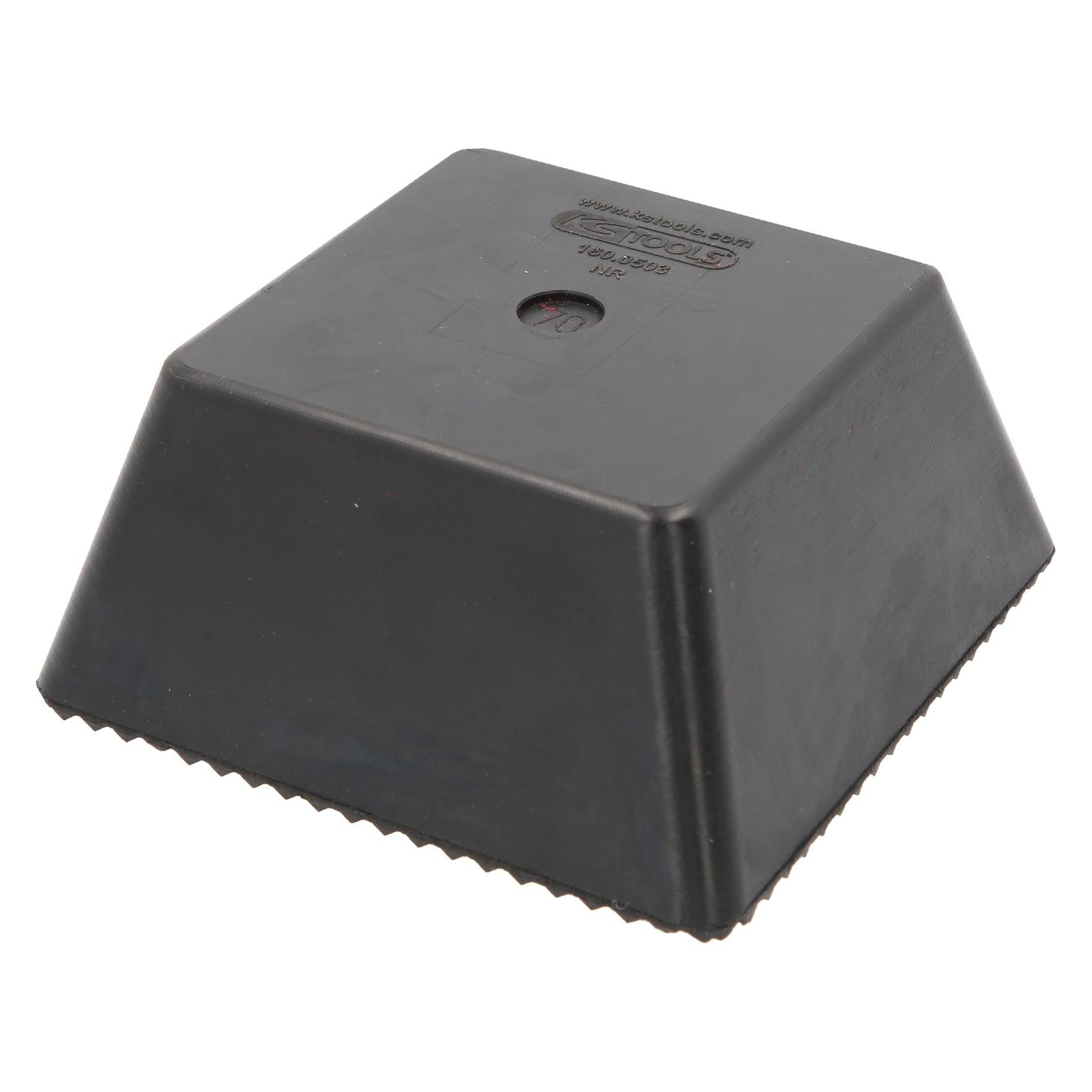 KS Tools Gummiauflage 17 für Hebebühnen, 150 x 150 x 70 mm (160.0503)
