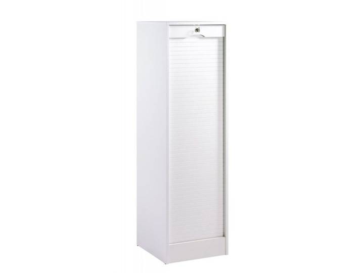 Classeur - MATHA - Blanc - Bois - Panneaux de particules - Dossiers suspendus