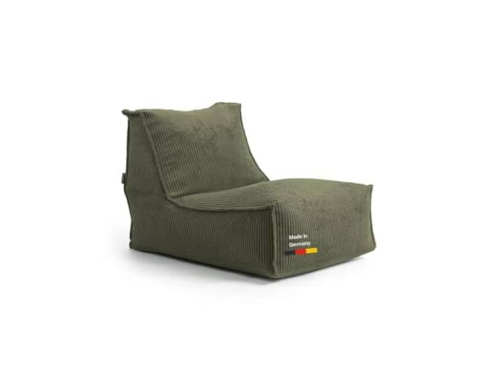 mokebo Sitzsack 'Doze' Sessel in Cord Olivgrün Bean Bag Made in Germany