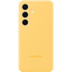 Samsung Silicone Case (Samsung Galaxy S24+), Smartphone Hülle, Gelb
