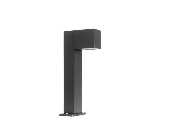 Lampe d'extérieur sur pied industrielle noire 35 cm IP44 - Baleno