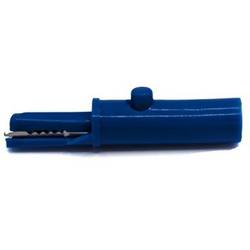 Mueller Electric BU-27.259.5 Krokodilklemme Bananenbuchse Blau