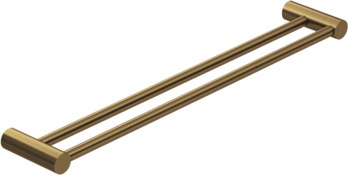 Kludi VELA R Doppel-Badetuchhalter 58988N1 600mm Brushed Bronze
