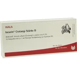 ISCUCIN crataegi Stärke D Ampullen 10 ml