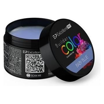 Excellent PRO Builder Color With Thixotropy Building Gel Baby Blue 15g (Baby Blue, Gel-Effekt Nagellack) (5903900443623)