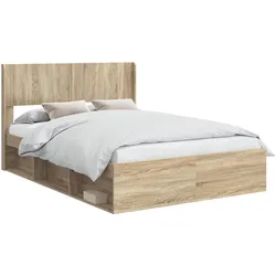 vidaXL, Bett, Bettrahmen (120 x 190 cm)