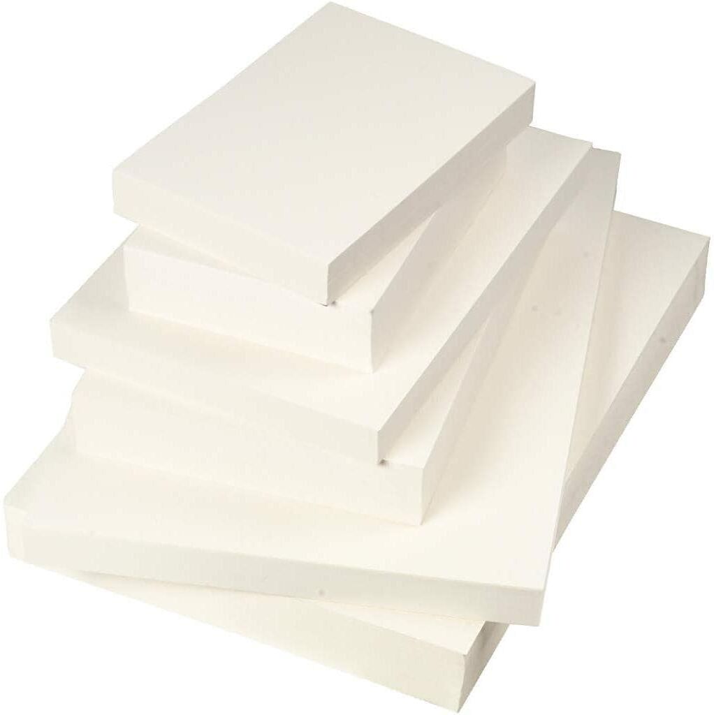 Notizblock CREATIV COMPANY "Aquarellblock 600 B", weiss (bunt), Schreibblöcke, Notizblock bunt Einheitsgröße