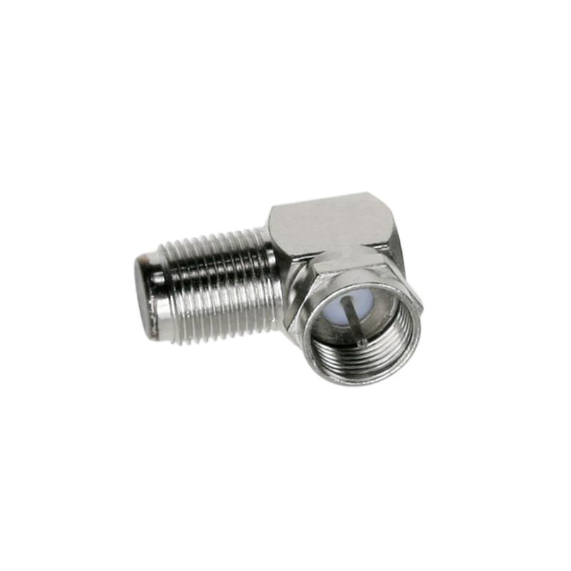 ACV Antennenadapter 90° F-Stecker -> F-Buchse