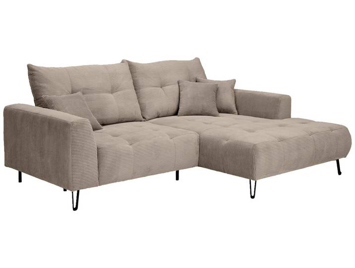 Z2 Ecksofa SWING, taupe, Cord