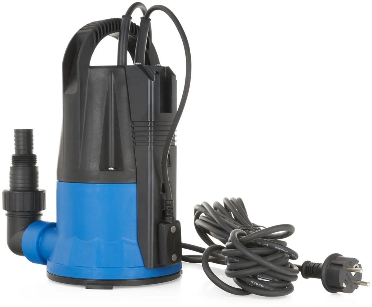 GEKO Shallow-suction waterpomp 550W - 6000L/h - met automatische vlotterschakelaar en 10m kabel