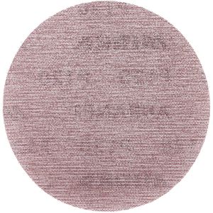 Mirka Schleifpapier Abranet Grip, 5424105012, Körnung 120, 150 mm Ø, 50 Schleifscheiben, für Holz, Metall und Lack, 50 Stück
