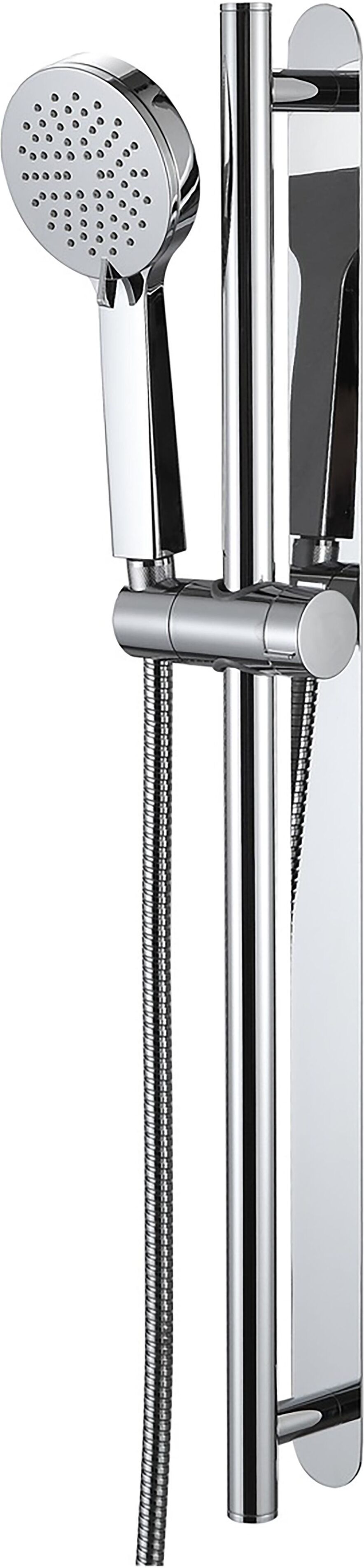 Tecom SALISCENDI DOCCIA  QUICK 3 GETTI CROMO ASTA CON FISSAGGIO ADESIVO 70 cm