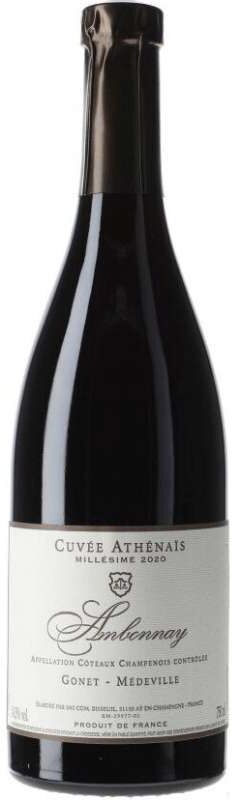 Gonet Médeville Gonet-Médeville Cteaux Champenois Cuvée Athénas 2020 Vino Tinto 75 cl - Francia