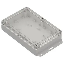 RS PRO Universalgehäuse ABS Hellgrau IP65 Breit (Gehäuse), Elektronikzubehör + Gehäuse, Grau