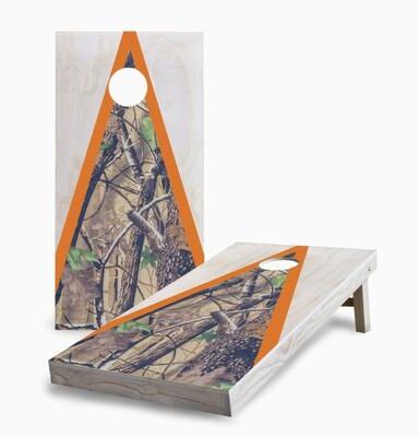 Skip's Garage Tree Folio Regulation 2x4 Cornhole Game Set
