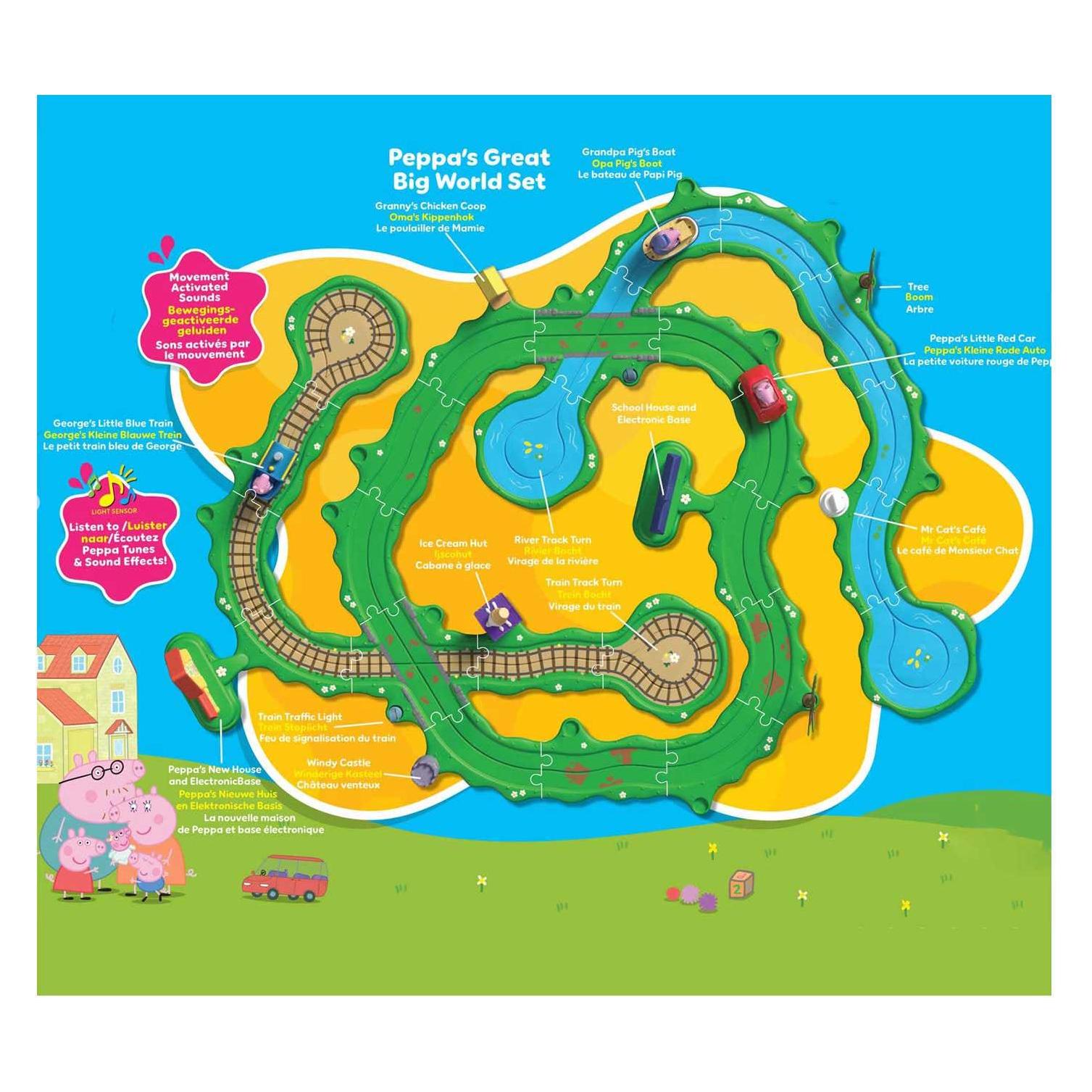 Spectron Peppa Pig Whiz Around - Peppas BIG Welt-Set (GP23067)