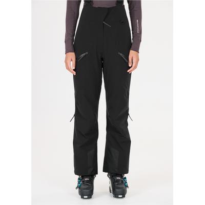 Skihose SOS "Cosmos", Damen, Gr. XS, US-Größen, schwarz, 100% Polyester, unifarben, Hosen Skihose, mit wasserdichter Membran