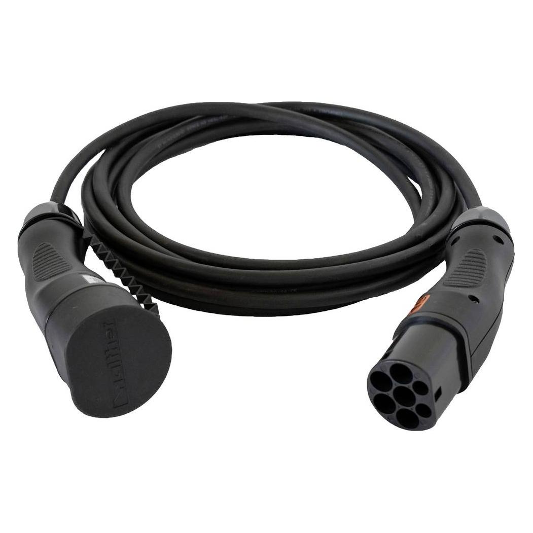 Walther Werke 9771020075-S eMobility Ladekabel 7.5 m (Typ 2, 11 kW, 16 A, 7.50 m) (9771020075-S)