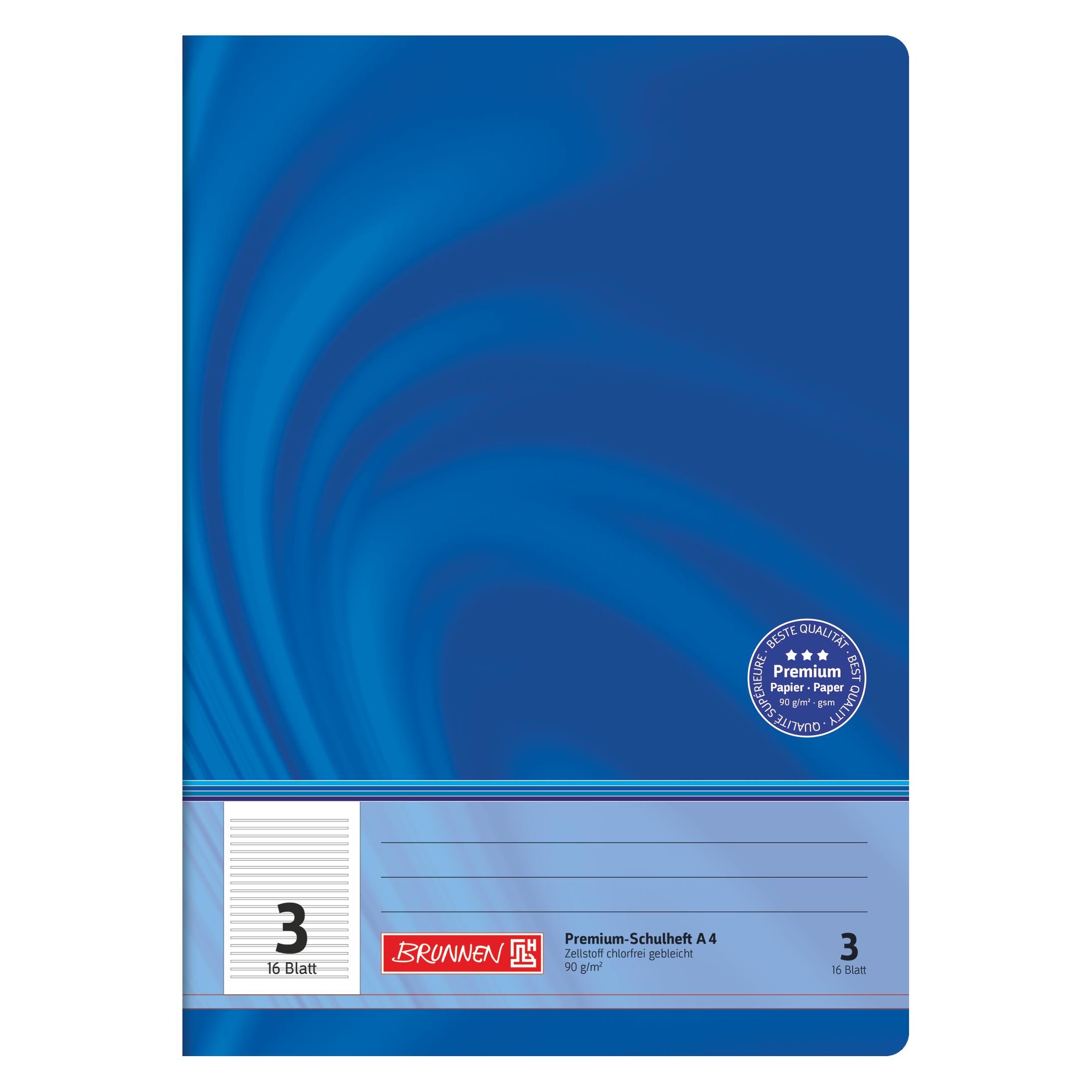 Brunnen Schulheft A4/3 3.Schuljahr Young- Vivendi 16Blatt 21 Liniensysteme - Bürokleinmaterial - A4 (A4) (10-4470302)