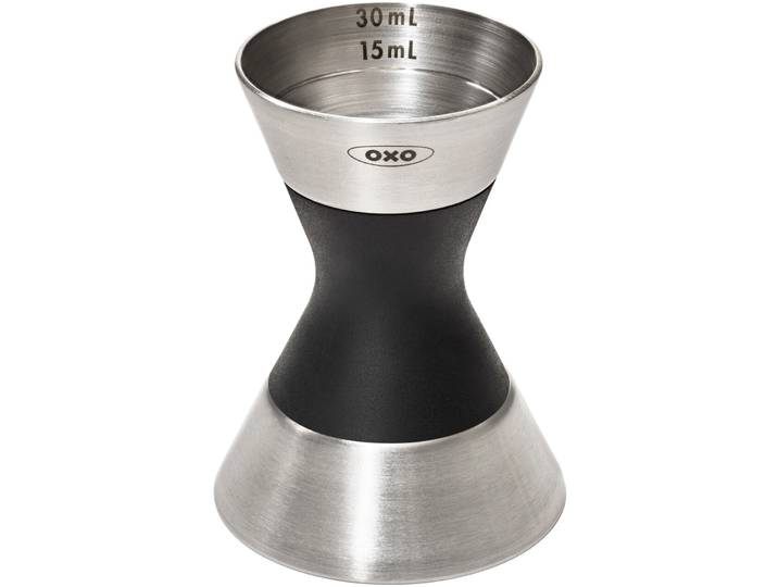 Kippmass Oxo silber Edelstahl H 17.7 cm