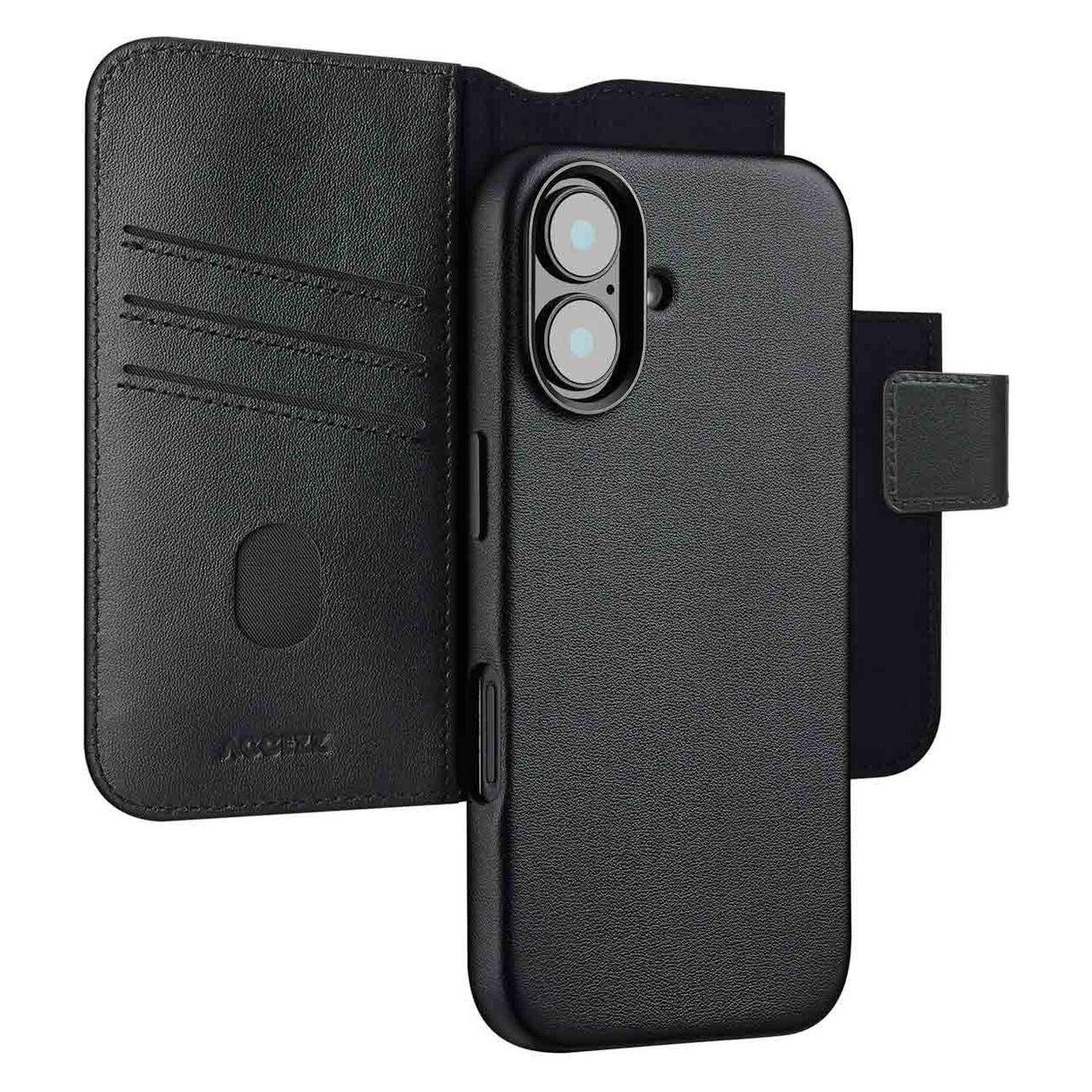 Accezz Copertina per Libreria in Pelle (Apple iPhone 16) (SH00075796 GSM Hoesje)