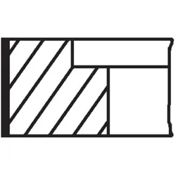 Kolbenringsatz MAHLE 034 75 V0 für Audi VW Seat Ford Mercedes-Benz 80 B2 100 C3