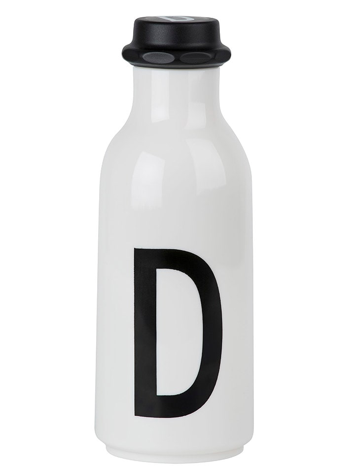 Design Letters Trinkflasche in Weiß - 500 ml - onesize