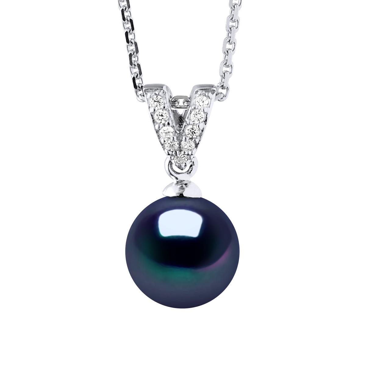 Halsketting Prestige Sieraden - Echte Kweekzoetwaterparel Rond 9-10 mm