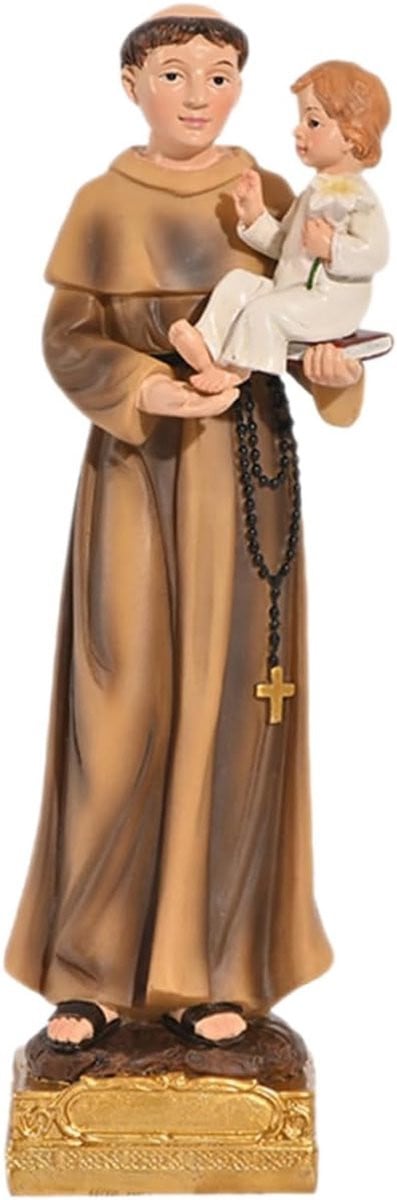 Religieus beeld ornament meerkleurig Hoogte: 22.5 cm