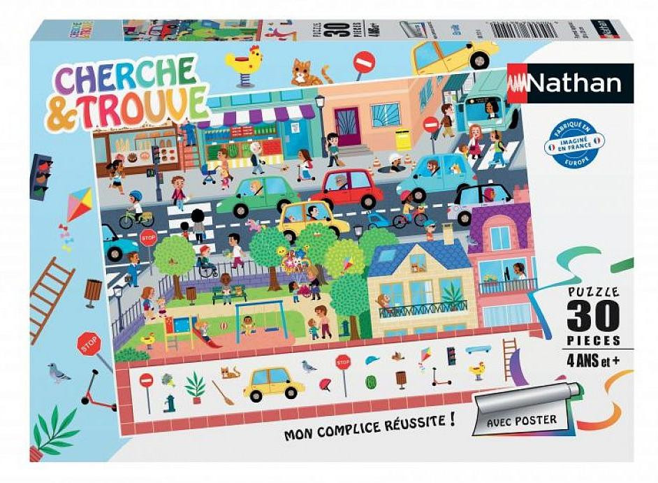 Nathan 86151 spel voor 4 jaar, 30 stuks