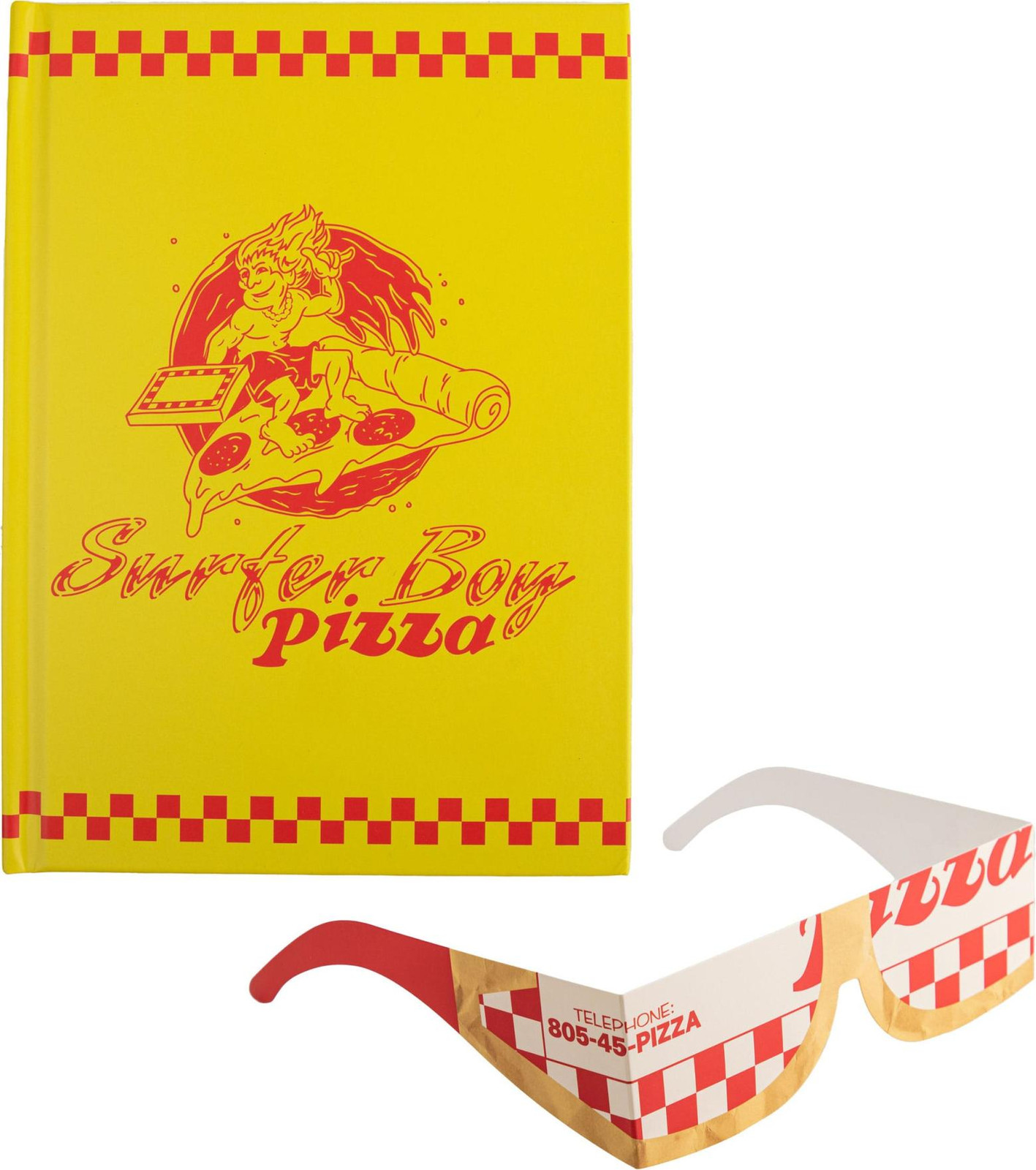 Cinereplicas Stranger Things notitieboek Surfer Boy Pizza hardcover