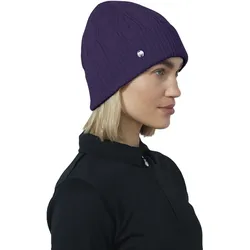 Daily Sports Mütze Cable Knit, lila