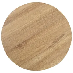 vidaXL Hellbrauner Bistrotisch 50 cm MDF Nova Classic Modell