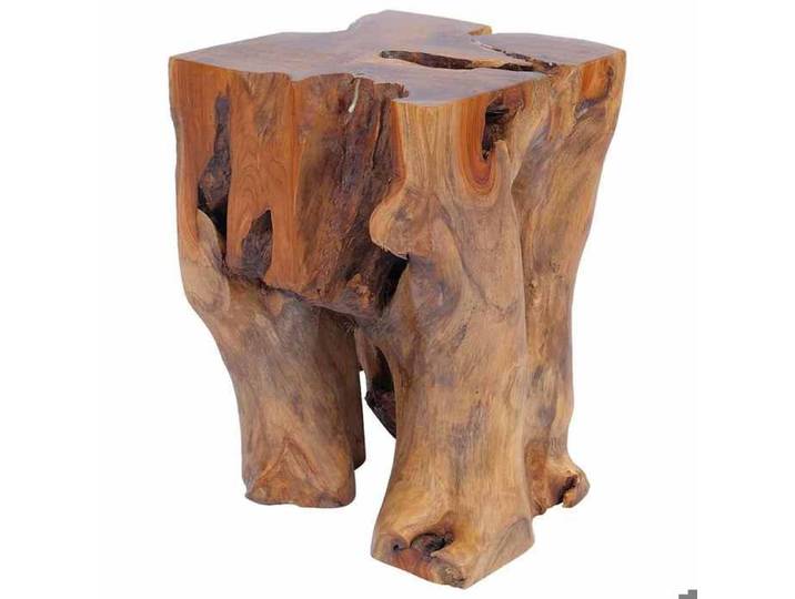 CONFORTHA®Tabouret Bois de teck massif - Fauteuil (1358)